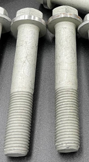 High Tensile Steel Galvanized Long Bolt's (M14 x 1.5, 80mm long)